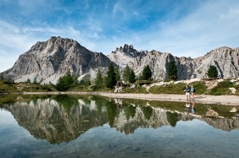 Cortina d'Ampezzo nyáron / Olaszország