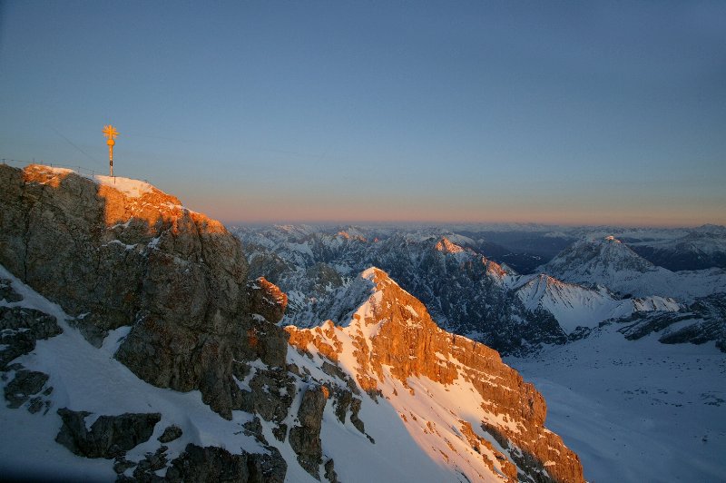 Garmisch Partenkirchen - Zugspitze csúcs / Németország