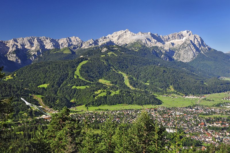 Garmisch Partenkirchen nyáron / Németország