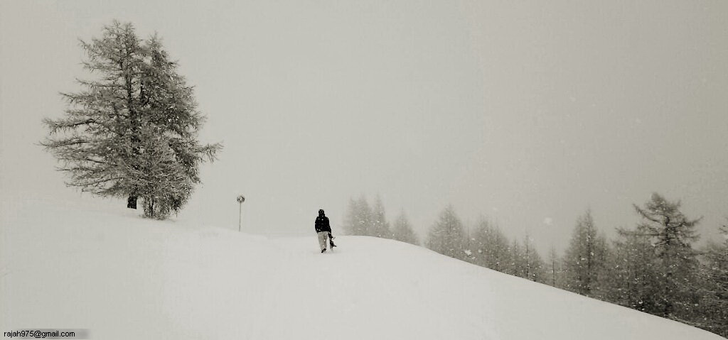 The Lonely Snowboarder