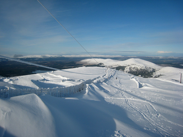CairnGorm (Skócia) - Ciste Fairway pálya mostanában - 1245 méteren CairnGorm (Skócia) - Ciste Fairway pálya mostanában - 1245 méteren