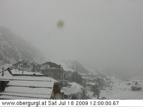 Obergurgl (Ausztria) - webkamera szombat d�lben