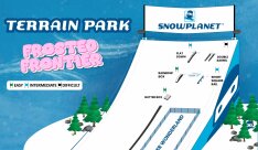 Snowplanet - Auckland (beltéri) sítérkép Snowplanet - Auckland (beltéri) sítérkép