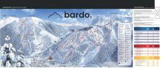 Bardonecchia sítérkép Bardonecchia sítérkép