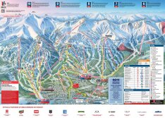 Breckenridge sítérkép Breckenridge sítérkép