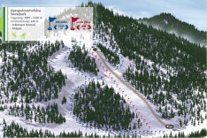 Gyergyócsomafalva - Snowpark sítérkép Gyergyócsomafalva - Snowpark sítérkép