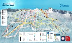 Jahorina sítérkép Jahorina sítérkép