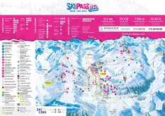 Livigno - Alta Valtellina sítérkép Livigno - Alta Valtellina sítérkép