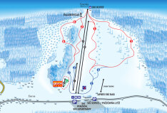 Ski Makov sítérkép Ski Makov sítérkép