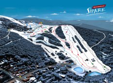 Mátraszentistván Sípark sítérkép Mátraszentistván Sípark sítérkép