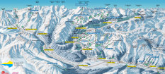 St. Moritz - Engadin sítérkép St. Moritz - Engadin sítérkép