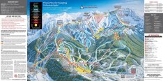 Telluride sítérkép Telluride sítérkép