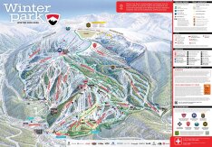 Winter Park sítérkép Winter Park sítérkép