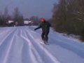 Snowboardoz�s a Lup�n�l