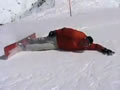 Extr�m carving snowboarddal
