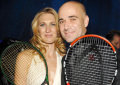Andre Agassi �s Stefi Graf  s�terepet fejleszt