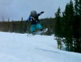 H�rom�ves snowboardos a lejt�k szt�rja